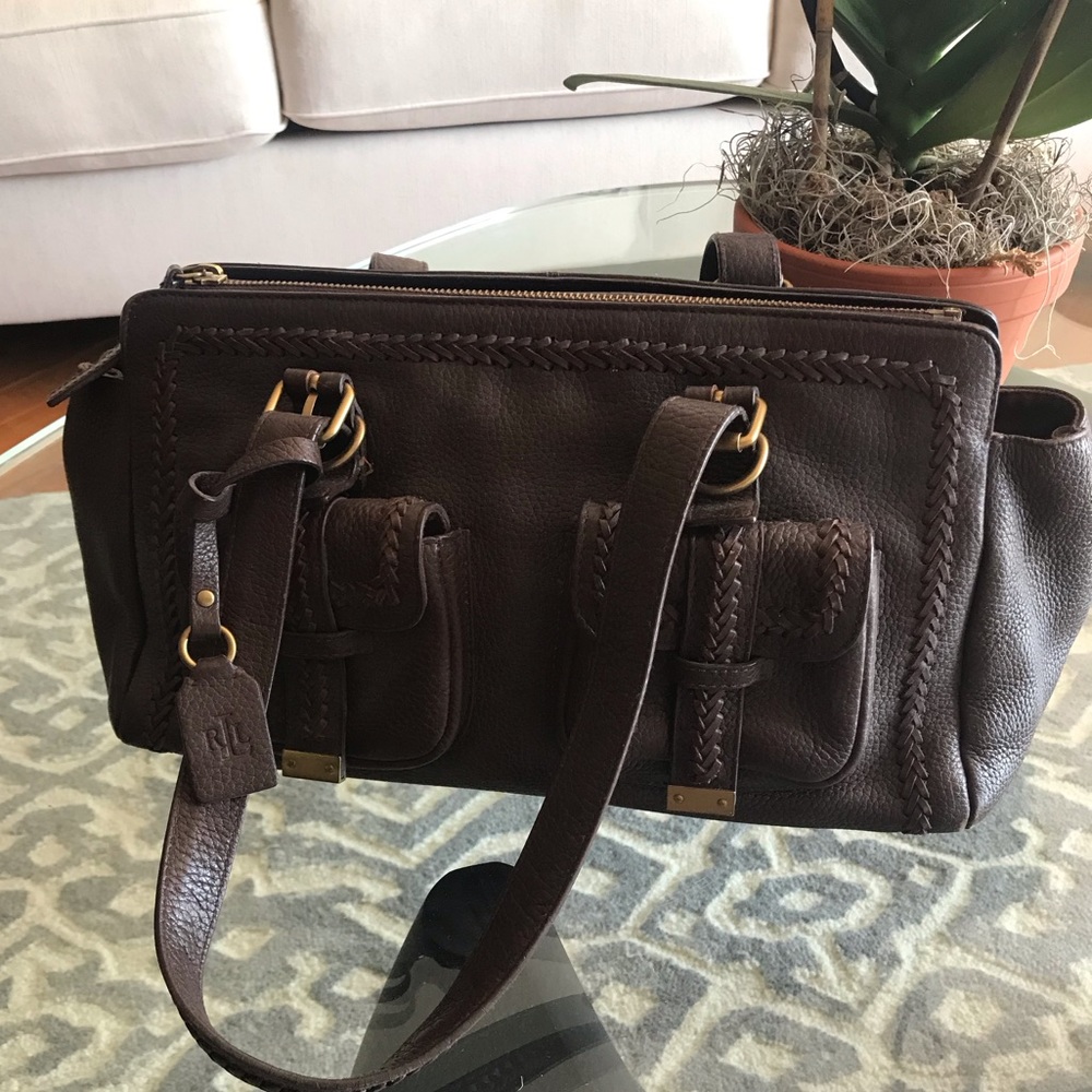 Lauren Ralph Lauren leather bag